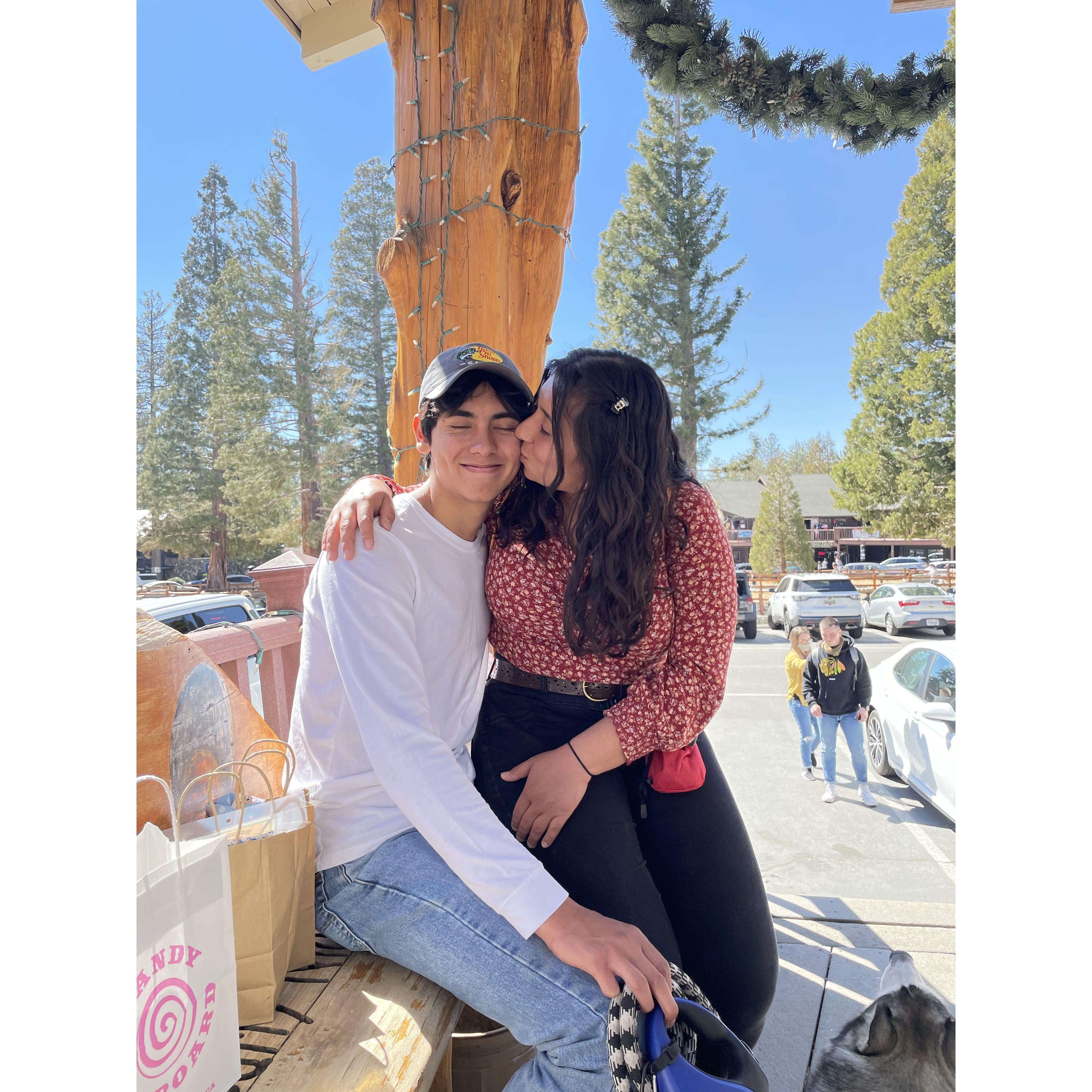 3.6.2021 -First trip to Idyllwild with the fur babies