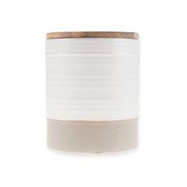Bee & Willow™ Home Milbrook Medium Canister in Coconut White