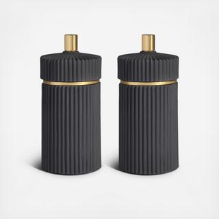 Ionic Salt and Pepper Mills, Set of 2