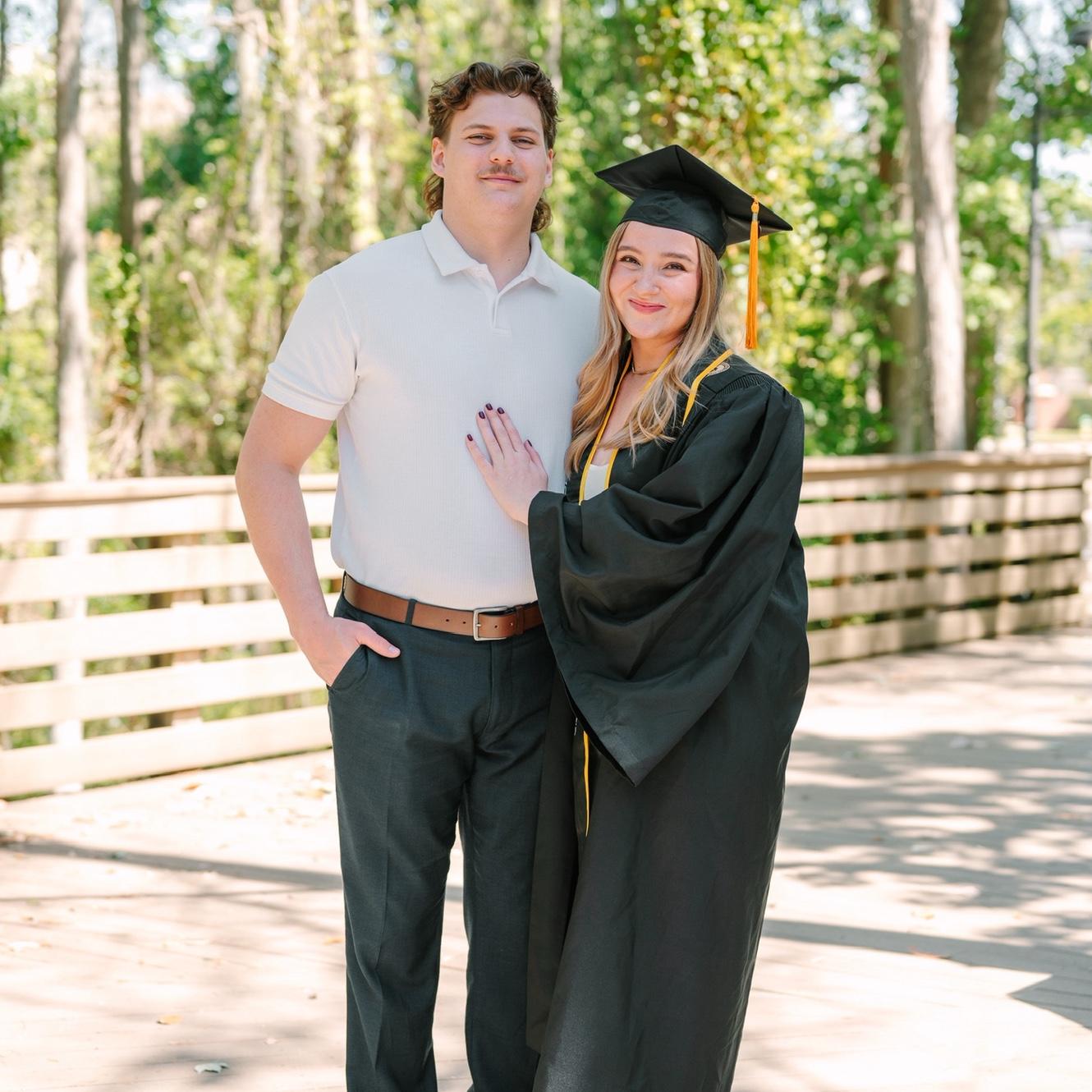 May 2024
Rachel graduates college!