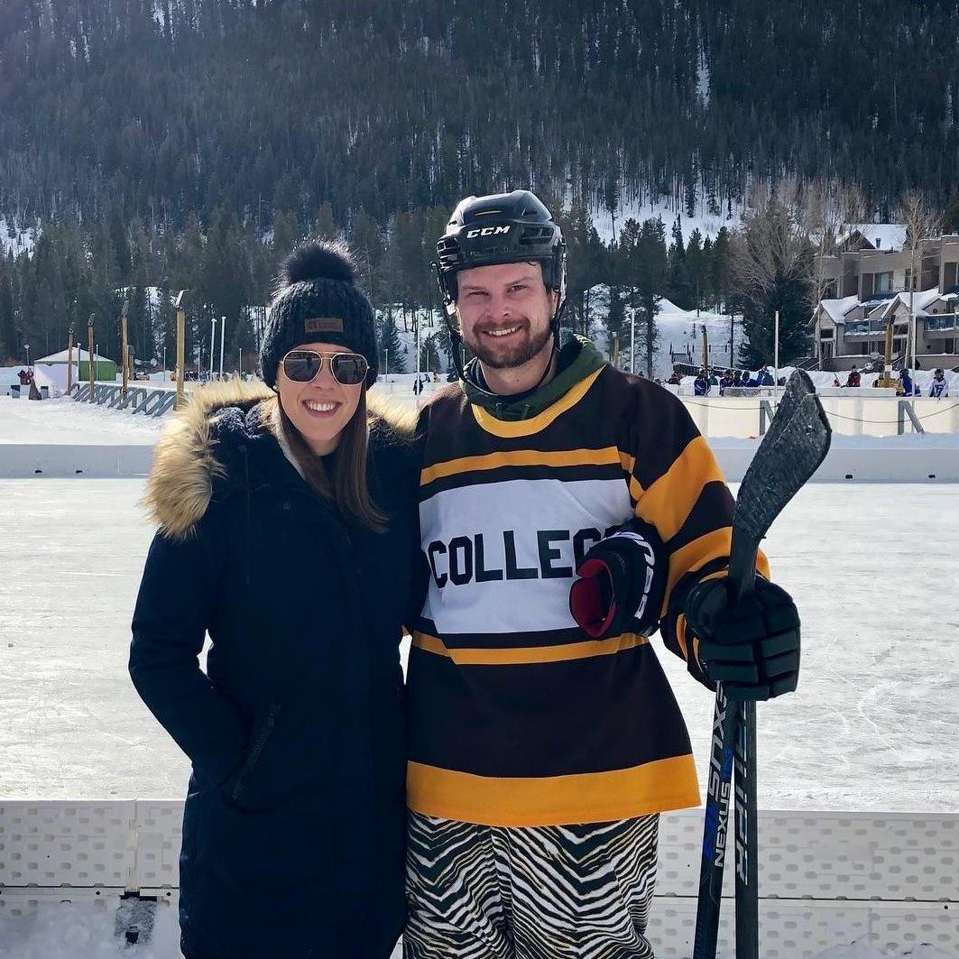 Jason's pond hockey tournament in Keystone, CO - 2018