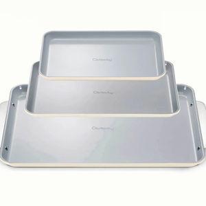 Caraway Baking Sheet Trio in White