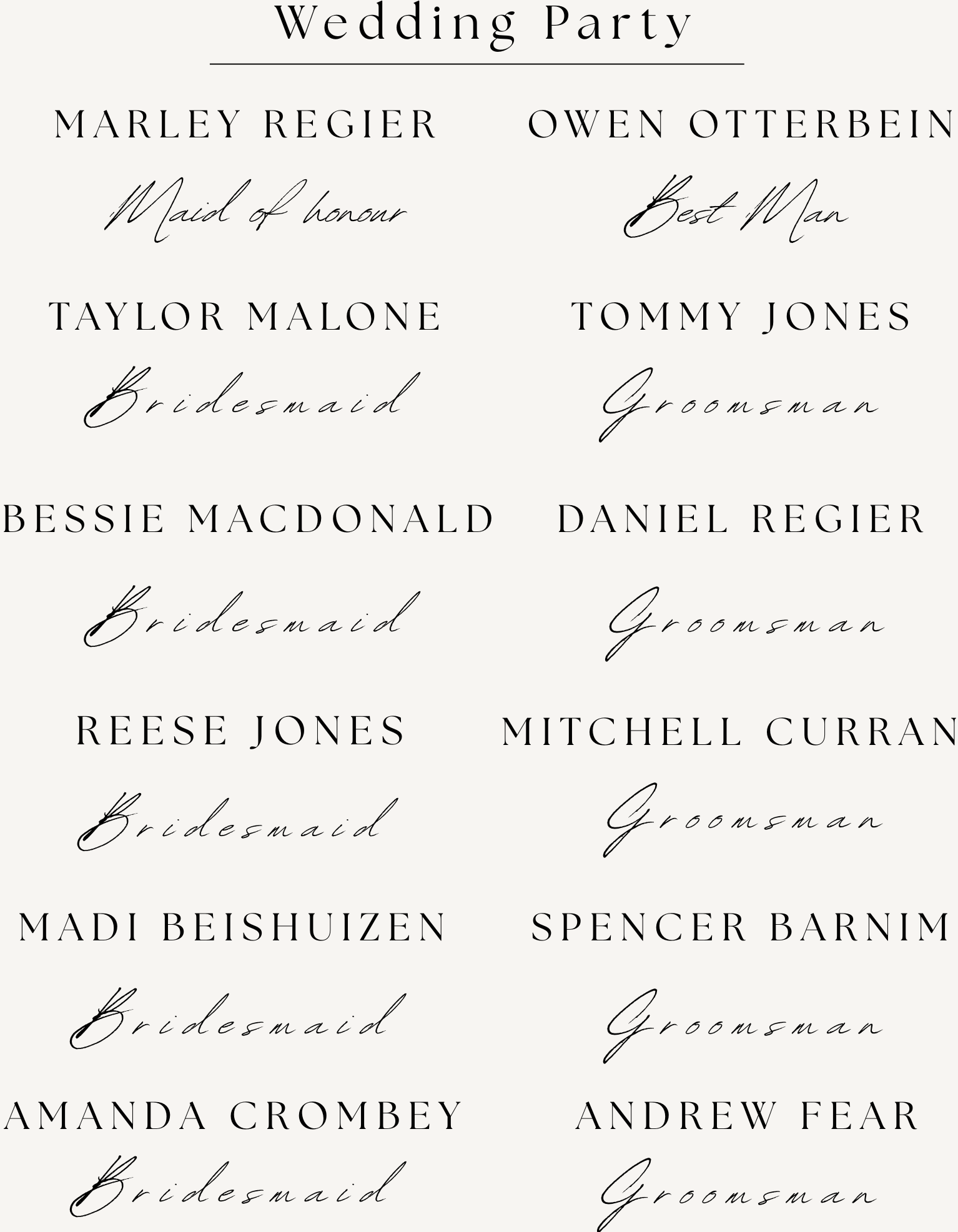 The Wedding Website of Angie Jones and Turner Sanford