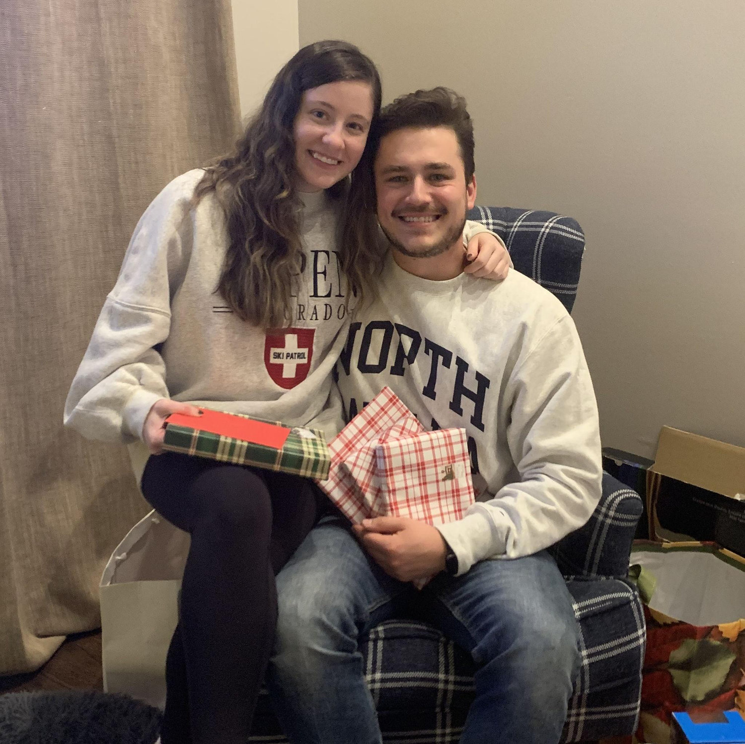 First Christmas at Erin's home in NJ