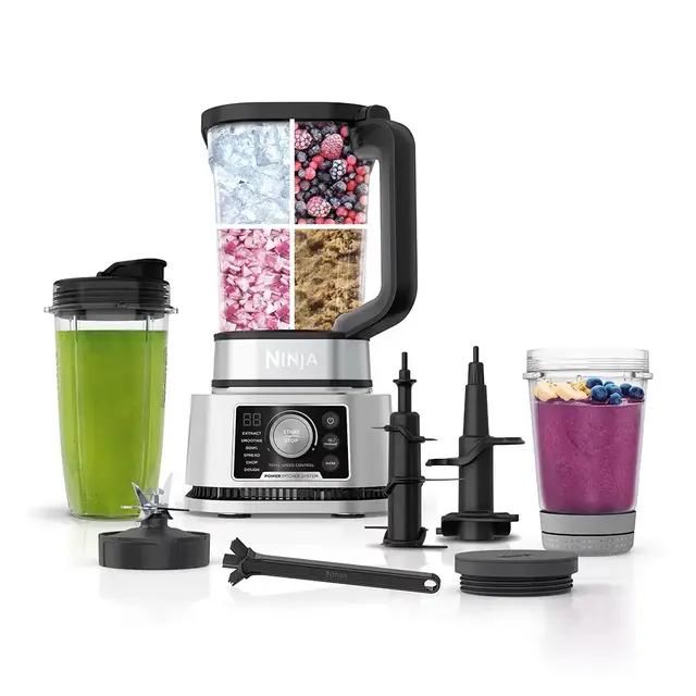 Ninja® Foodi™ Power Pitcher System. Smoothie Bowl Maker, 4-in-1 Blender and Food Processor
