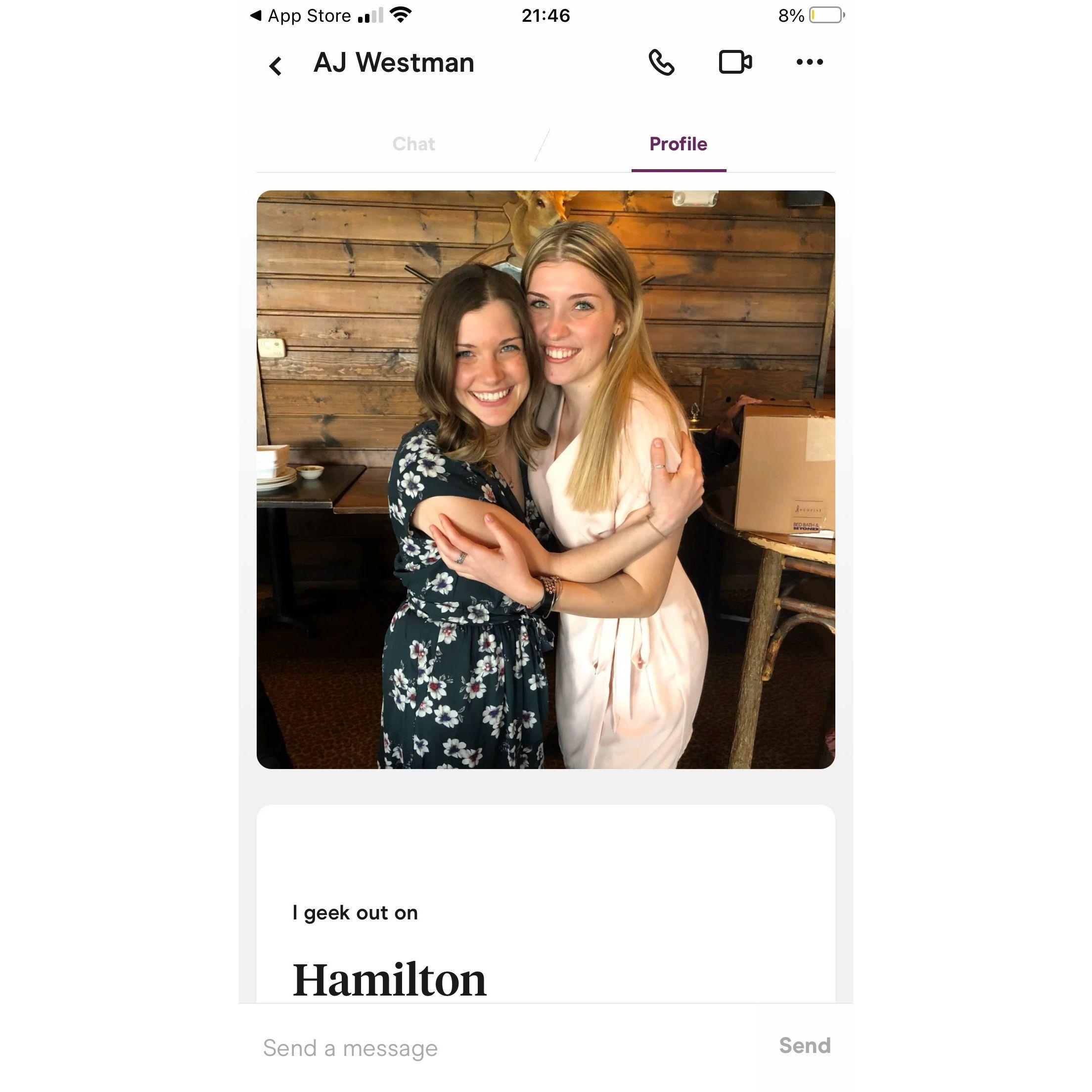 Thanks, Hinge!