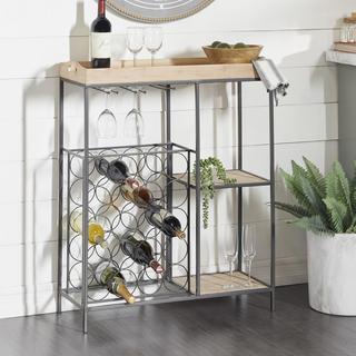 Farmhouse Open Standing Wine Rack