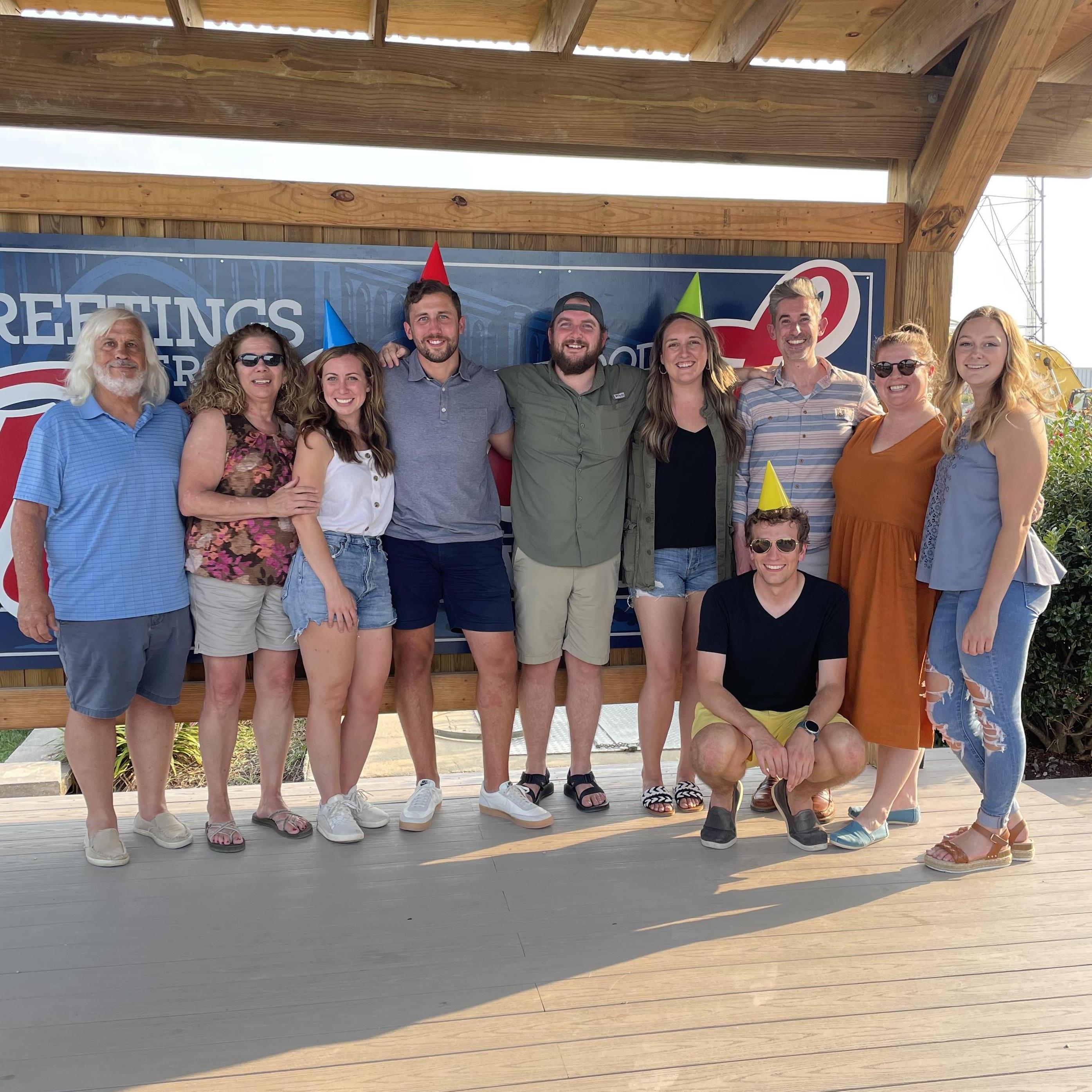 Celebrating Kev's 29th at Hardywood with family and friends