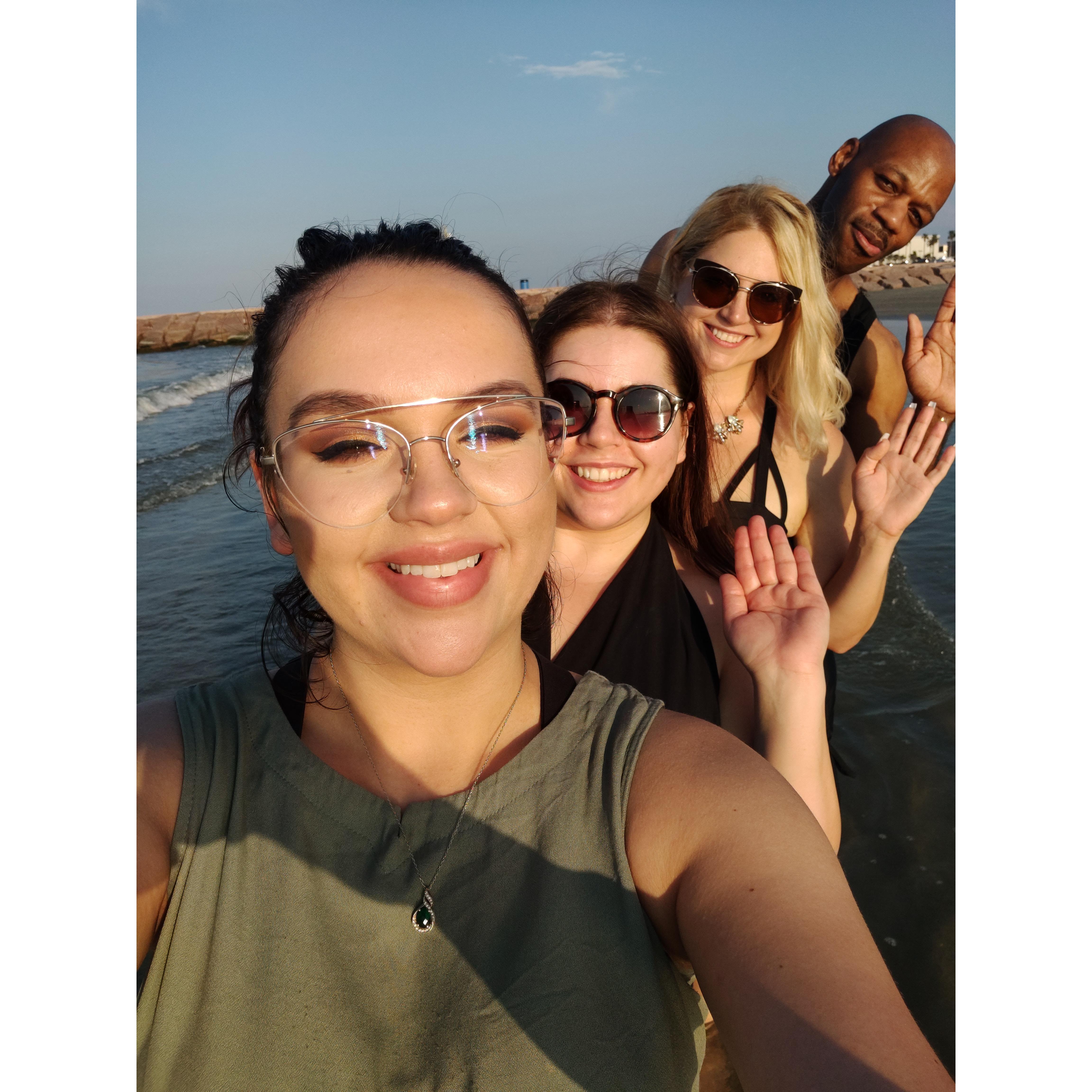 10/5/20 after his talk we went to Galveston!