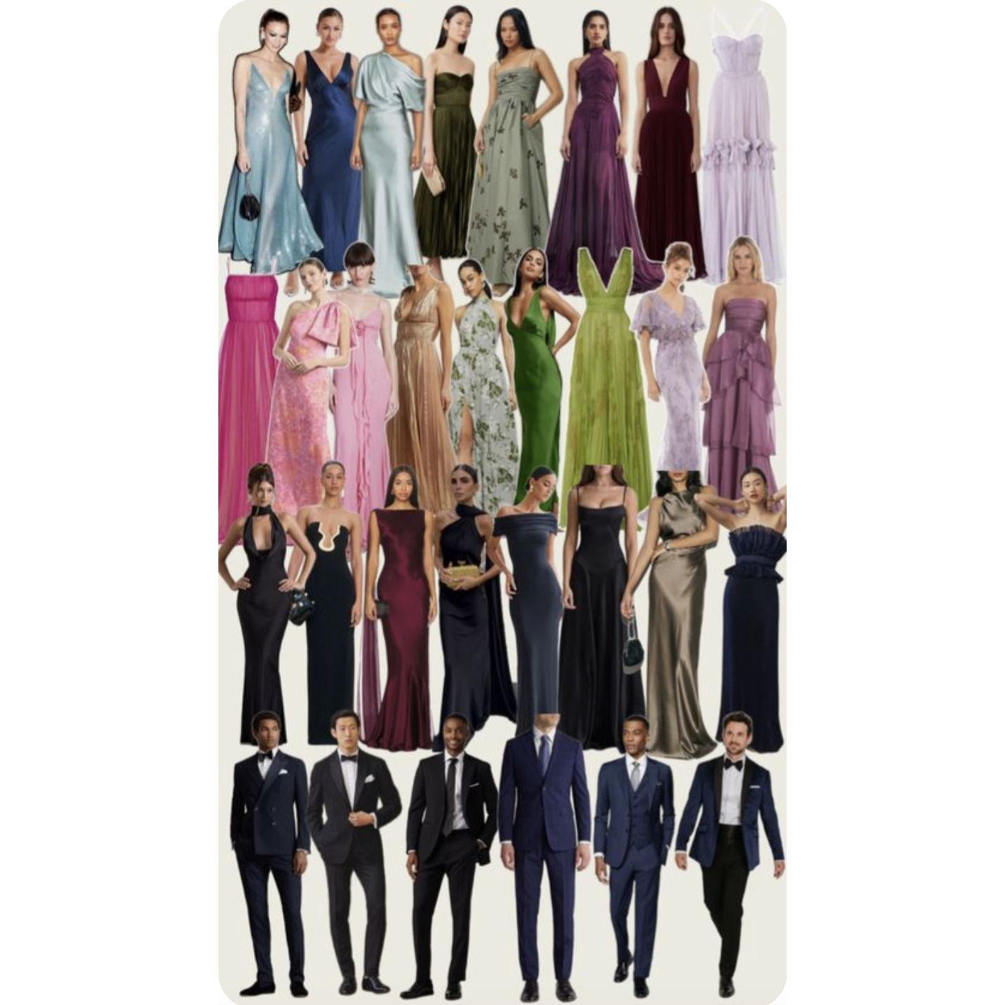 Black Tie dress code suggestions