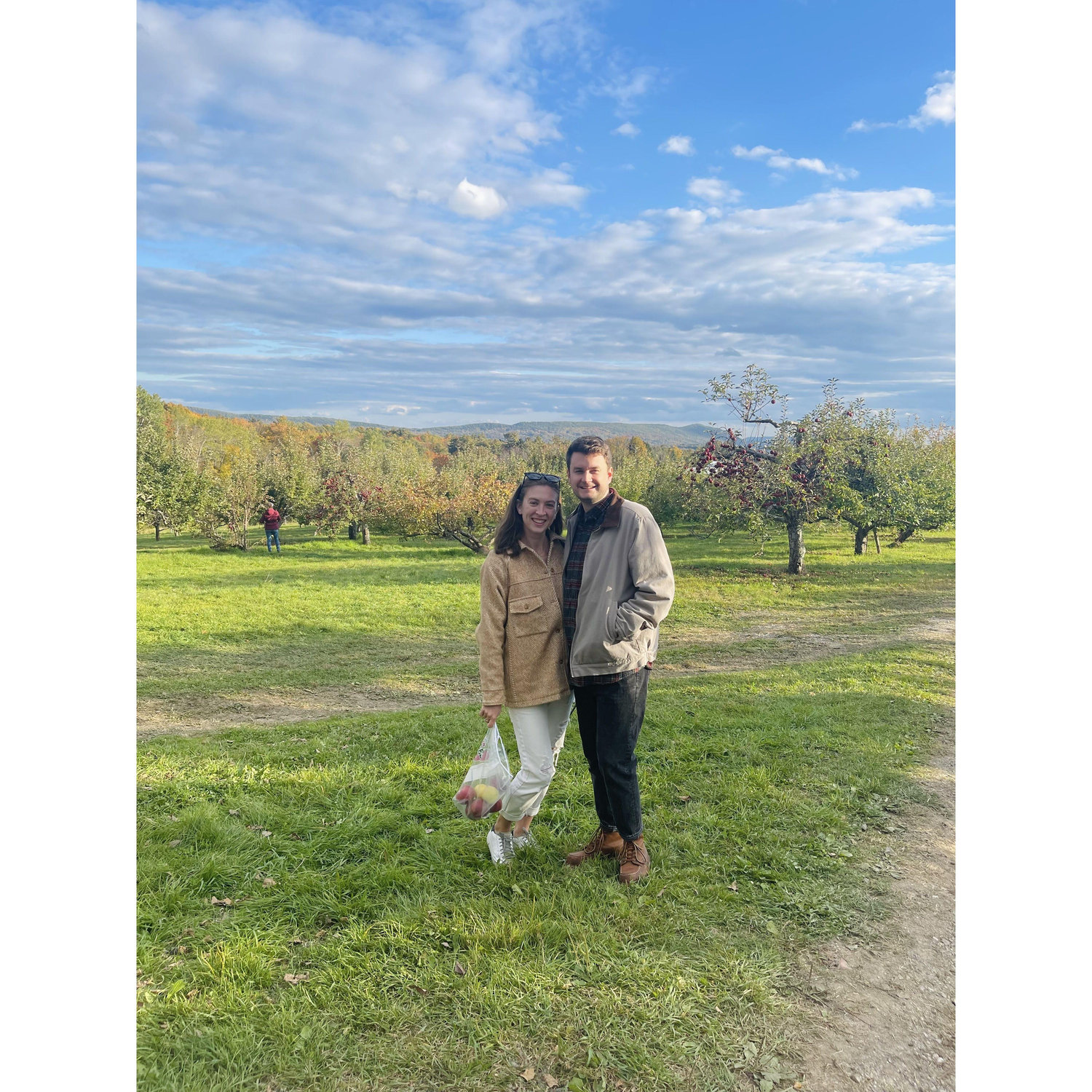 Apple picking in the Berkshires!