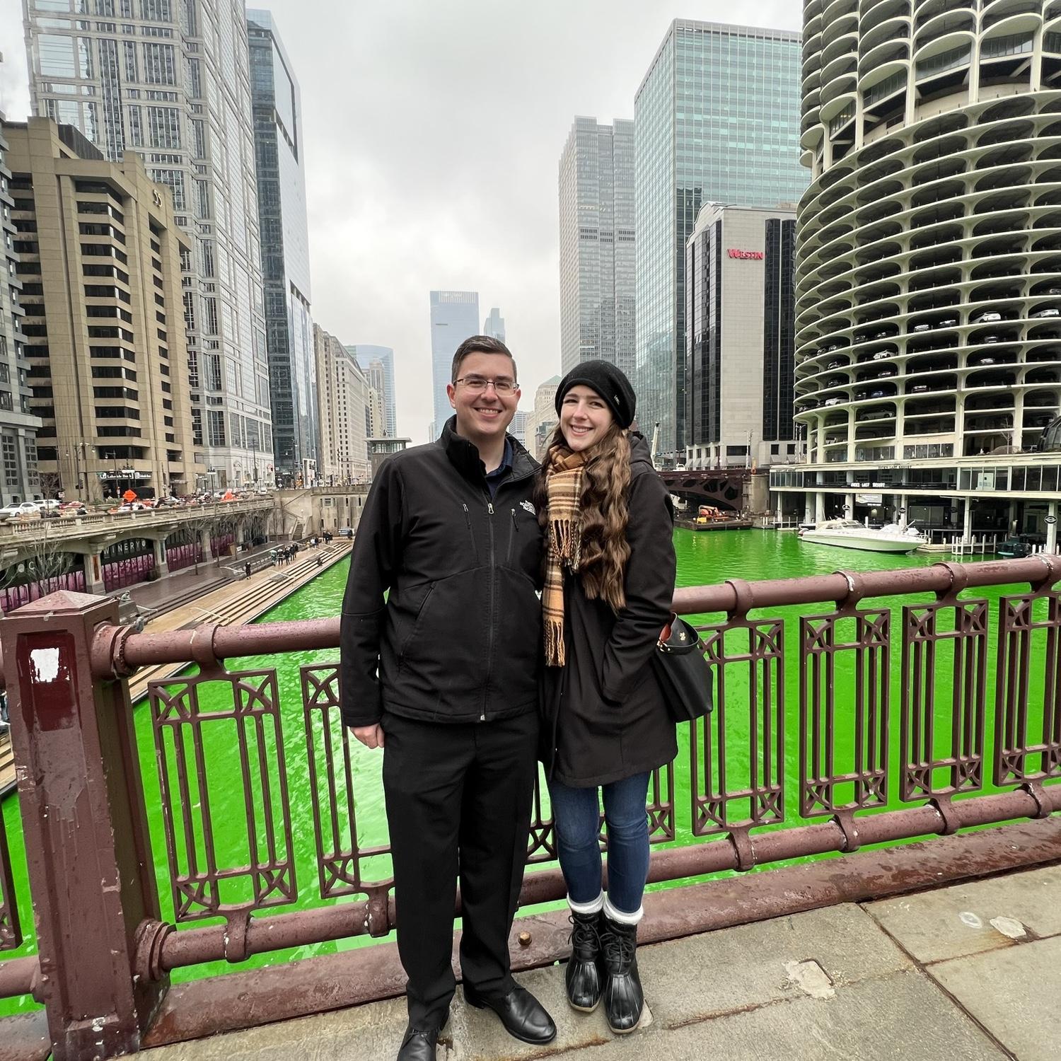 St. Patrick's Day celebration in Chicago, 2023