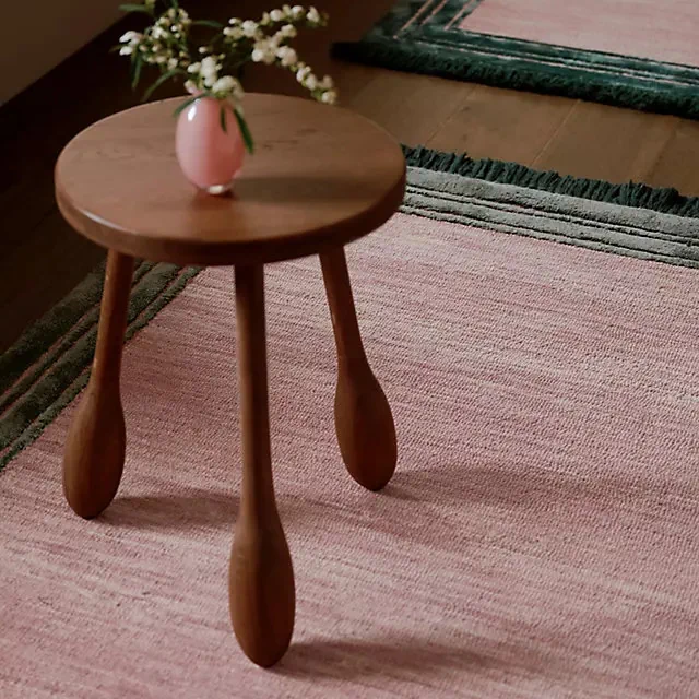 Hand Tufted Wool Blend Tassel Rug