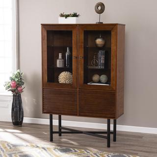 Gradington Glass-Door Curio Cabinet