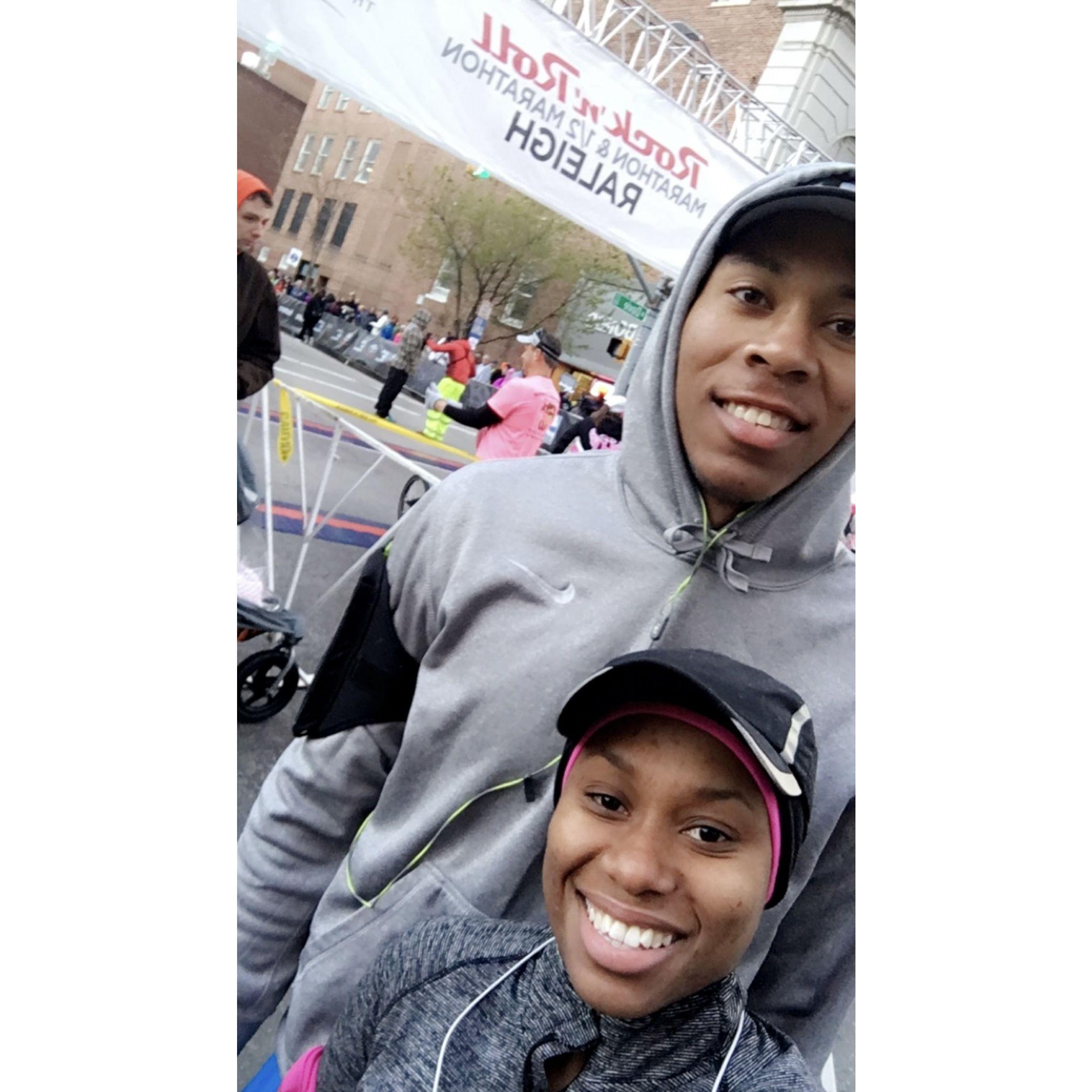 Shakye’s first Half Marathon 2016