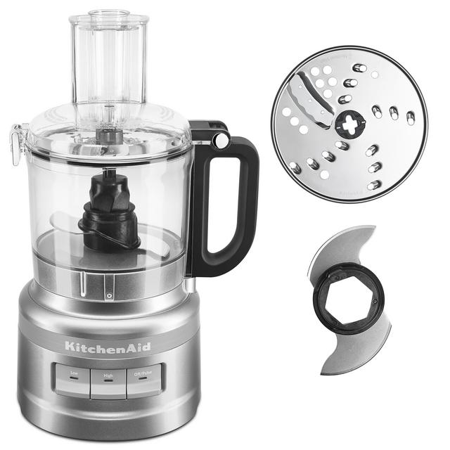 KitchenAid 7 Cup Contour Silver Food Processor