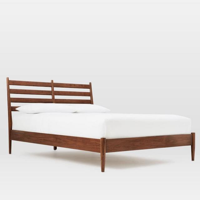 Arne FKA Danish Wood Bed- Queen:Walnut