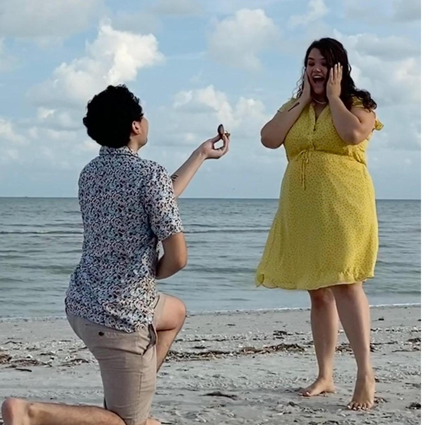 This photo was definitely staged a few hours after the actual proposal which was done in private, but I love it nonetheless, It's been months and I am still in shock and SO excited.