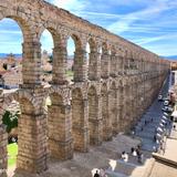 Dine Under the Roman Aqueduct in Segovia: