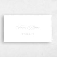 Green Wedding Place Card - Venado