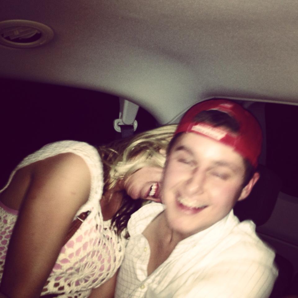 Not the best picture, but the very first we ever took together! October 2013, less than a month after meeting!