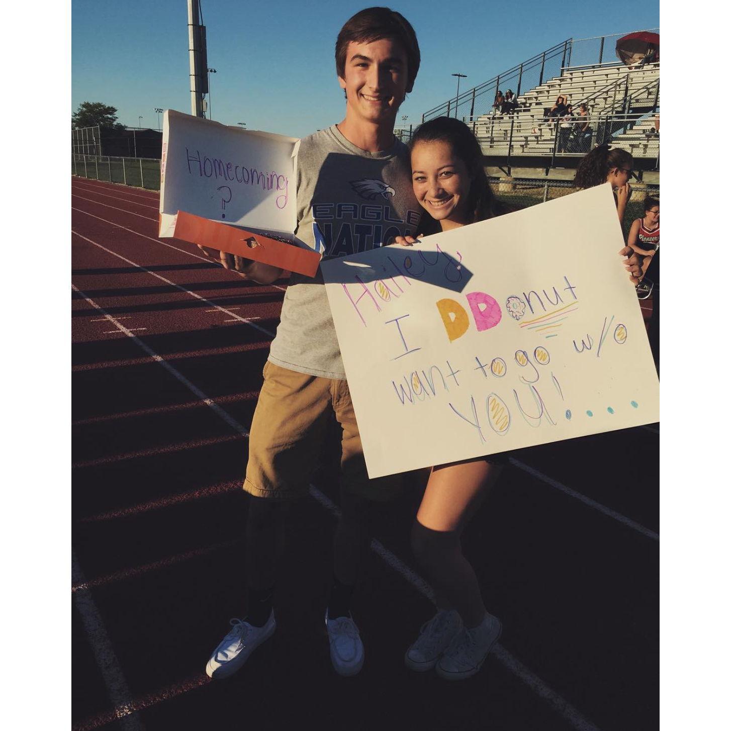 Homecoming proposal 09.11.2016