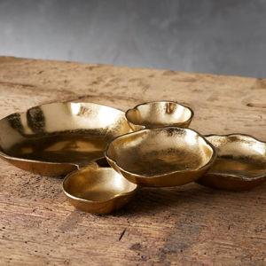 Klasa Small Dark Gold Platter