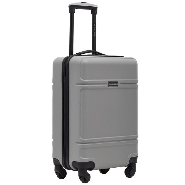 Travelers Club Skyline Collection 20" Rolling Carry-On with 360 Degree 4-Wheel System