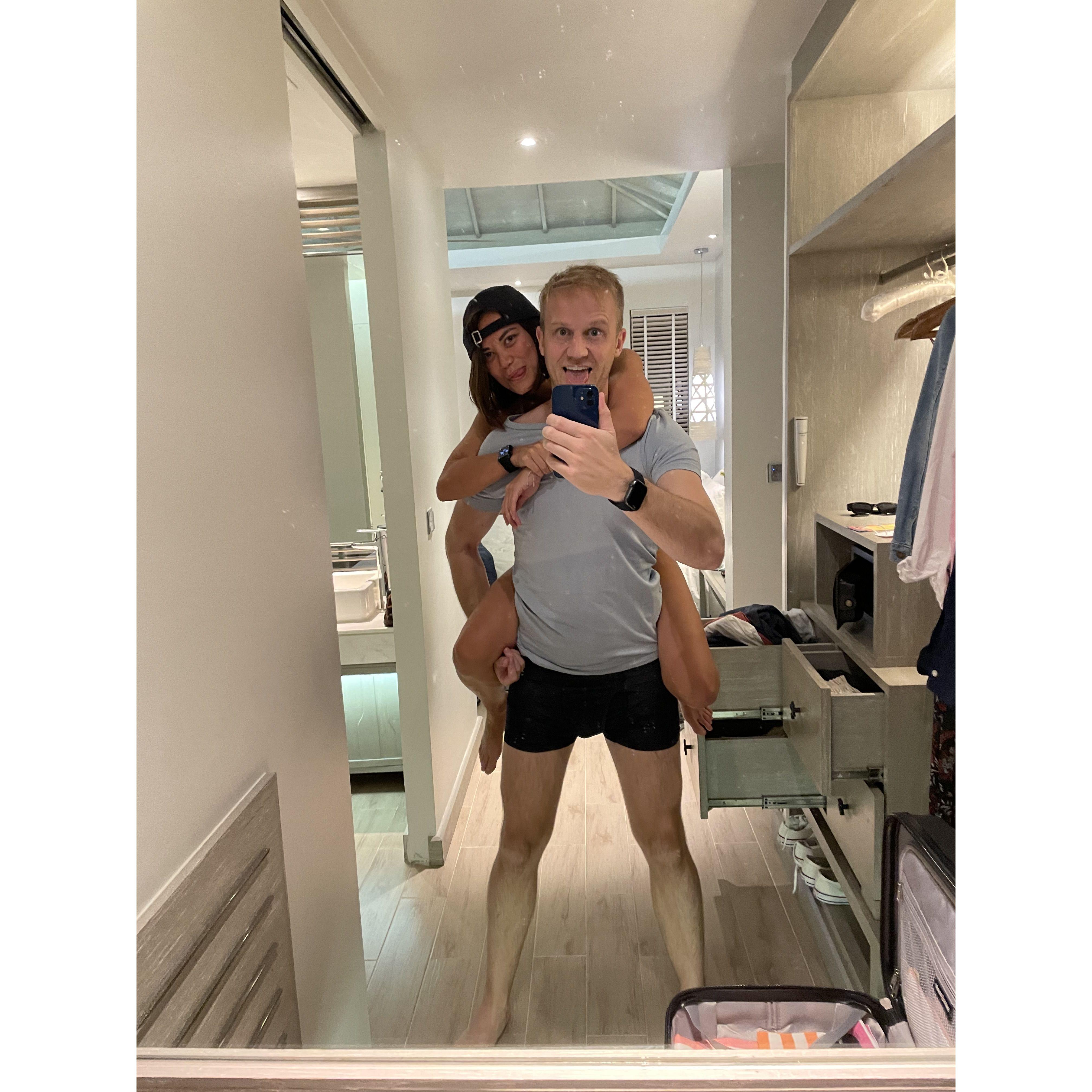 First travel overseas together, direction to Phuket