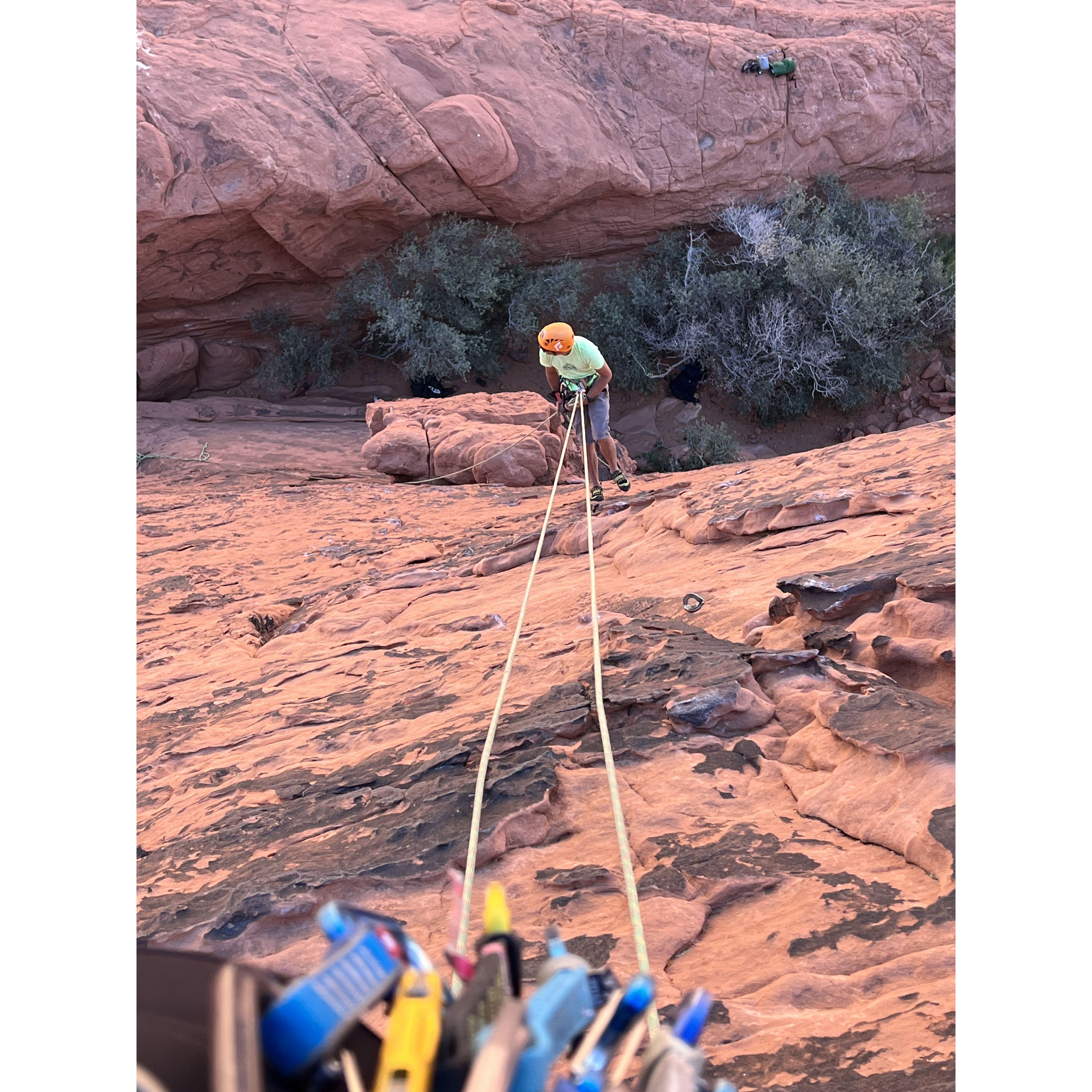 Climbing at Red Rock National Park | Nevada