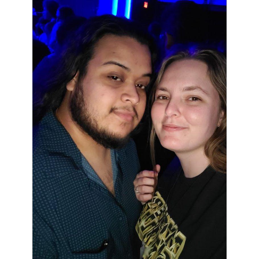 Our first concert together