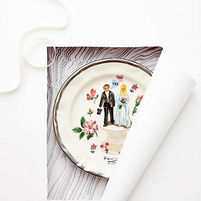 Francophile Dinner Plate