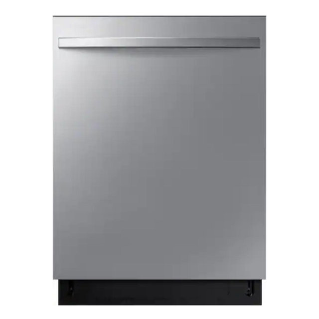 Samsung - 24" AutoRelease Dry Built-In Hybrid Stainless Steel Tub Dishwasher with 3rd Rack, Fingerprint Resistant, 51 dBA - Stainless Steel