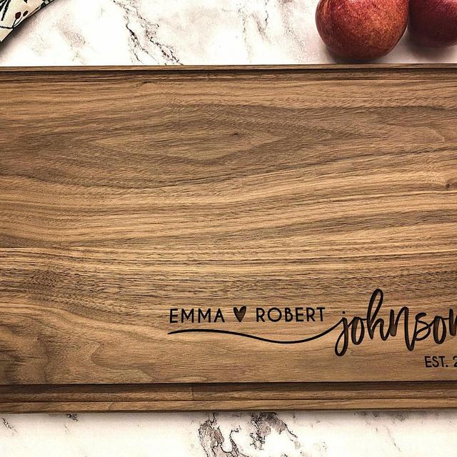 Personalized Engraved Charcuterie Board