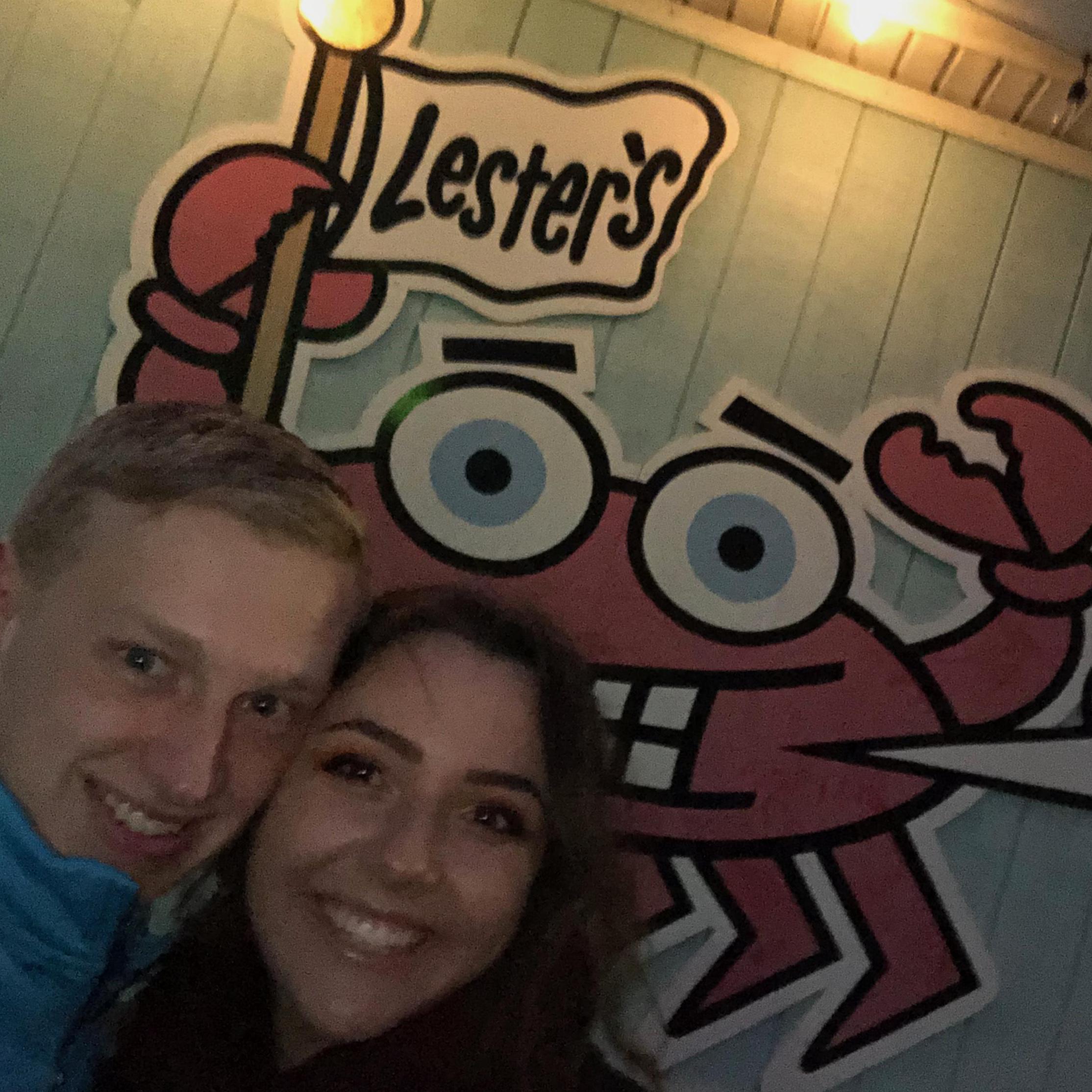 Our first date! October 30, 2020