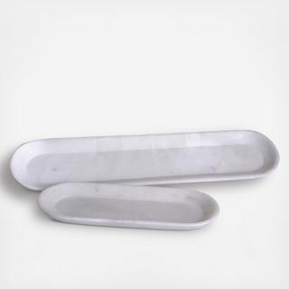 Marble Oval Tray