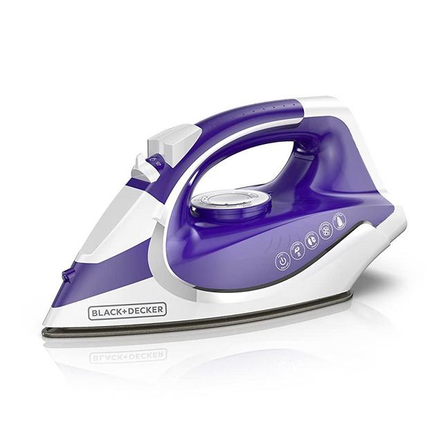  Black+Decker ICL500 Light 'N Go Cordless Iron, Purple, Large  Water Tank : Home & Kitchen