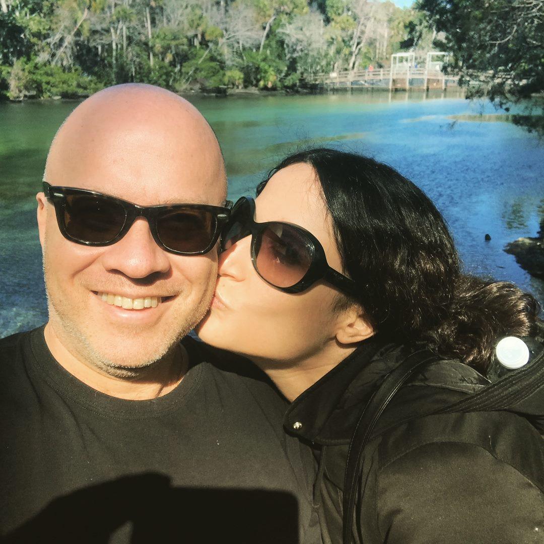Our first ever trip together...where Jordy kissed Dorron right after kissing a manatee!