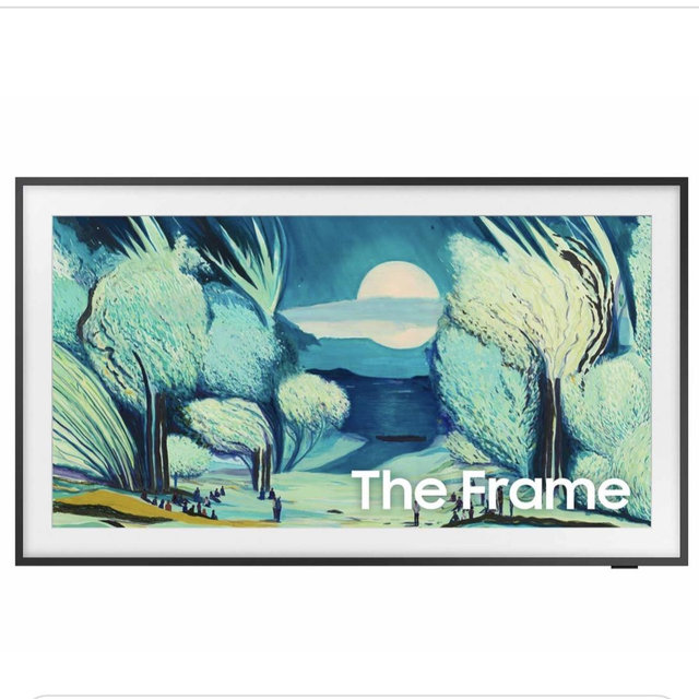 Samsung - 43” The Frame Series QLED 4K UHD Art Mode Samsung Smart TV w/ Wall Mount (2025)