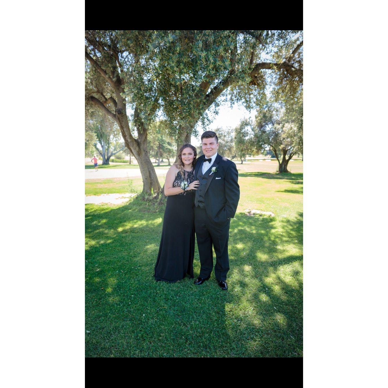 Our first prom!