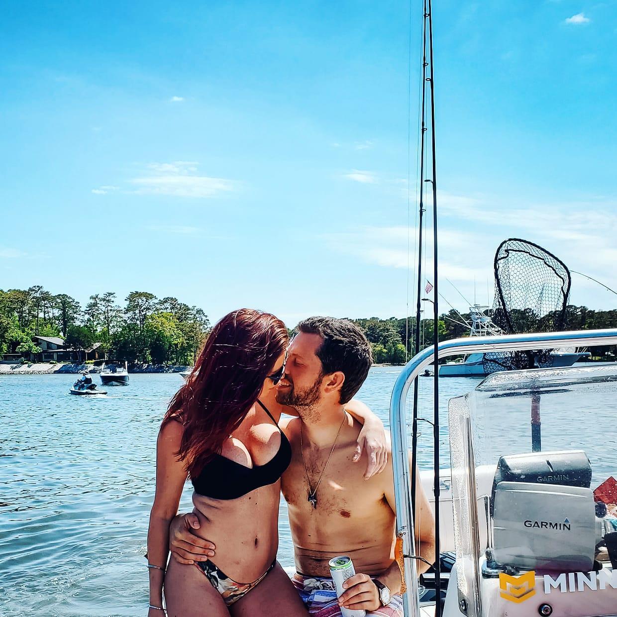 We will own a boat before our wedding, mark our words.