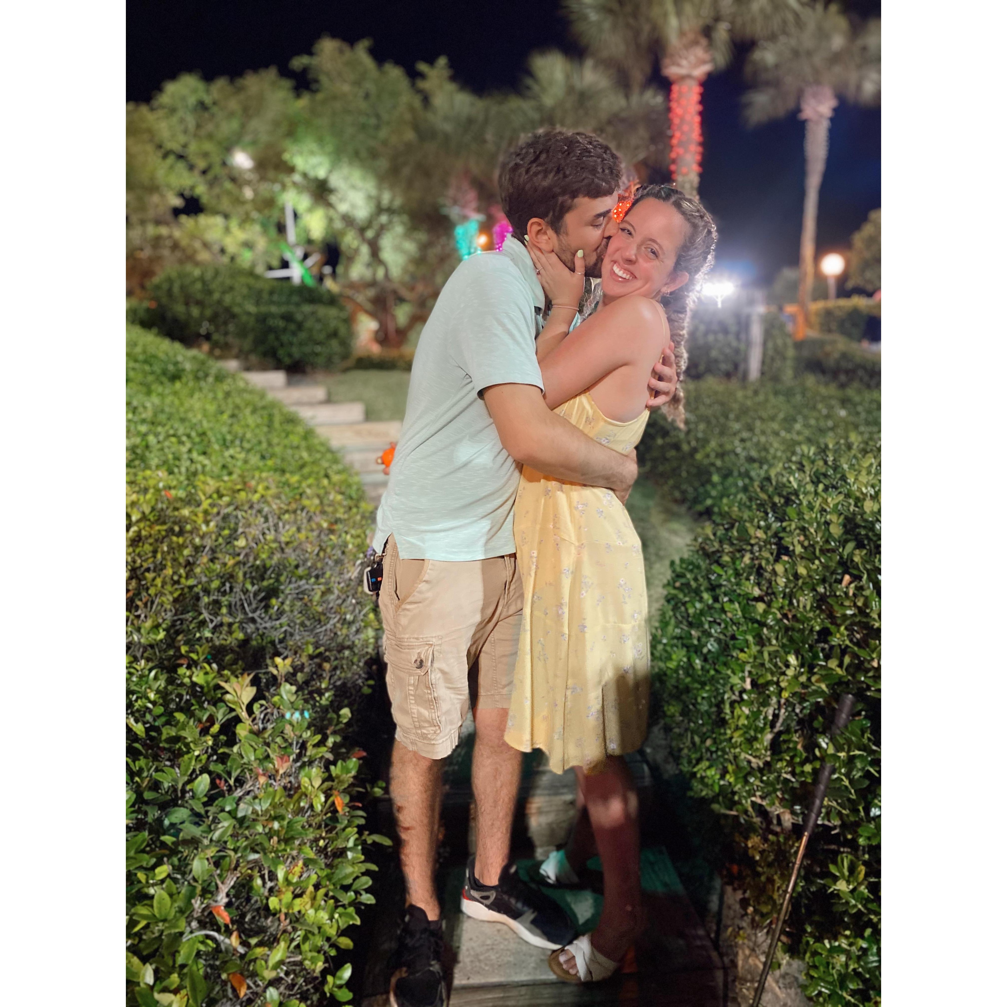 Putt putt and the Grand Maze at Coconut Creek in Panama City Beach! A tradition!