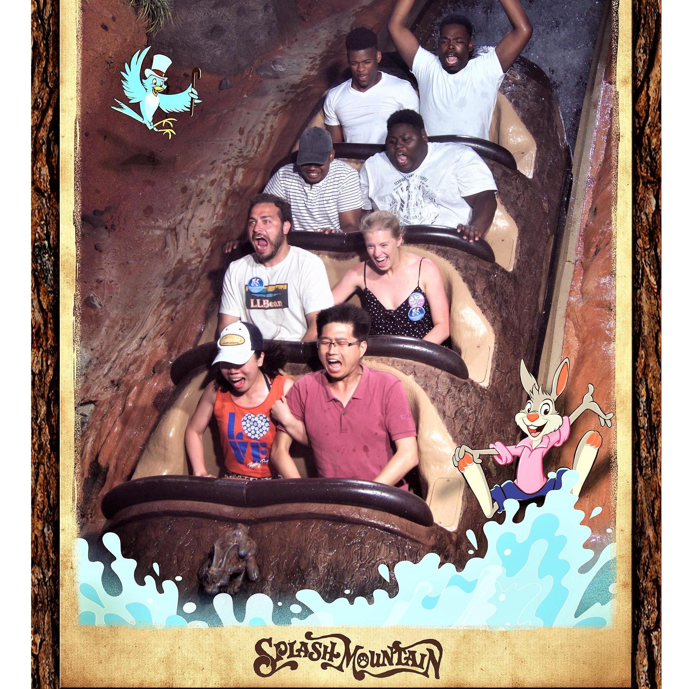 Splash mountain is a must!