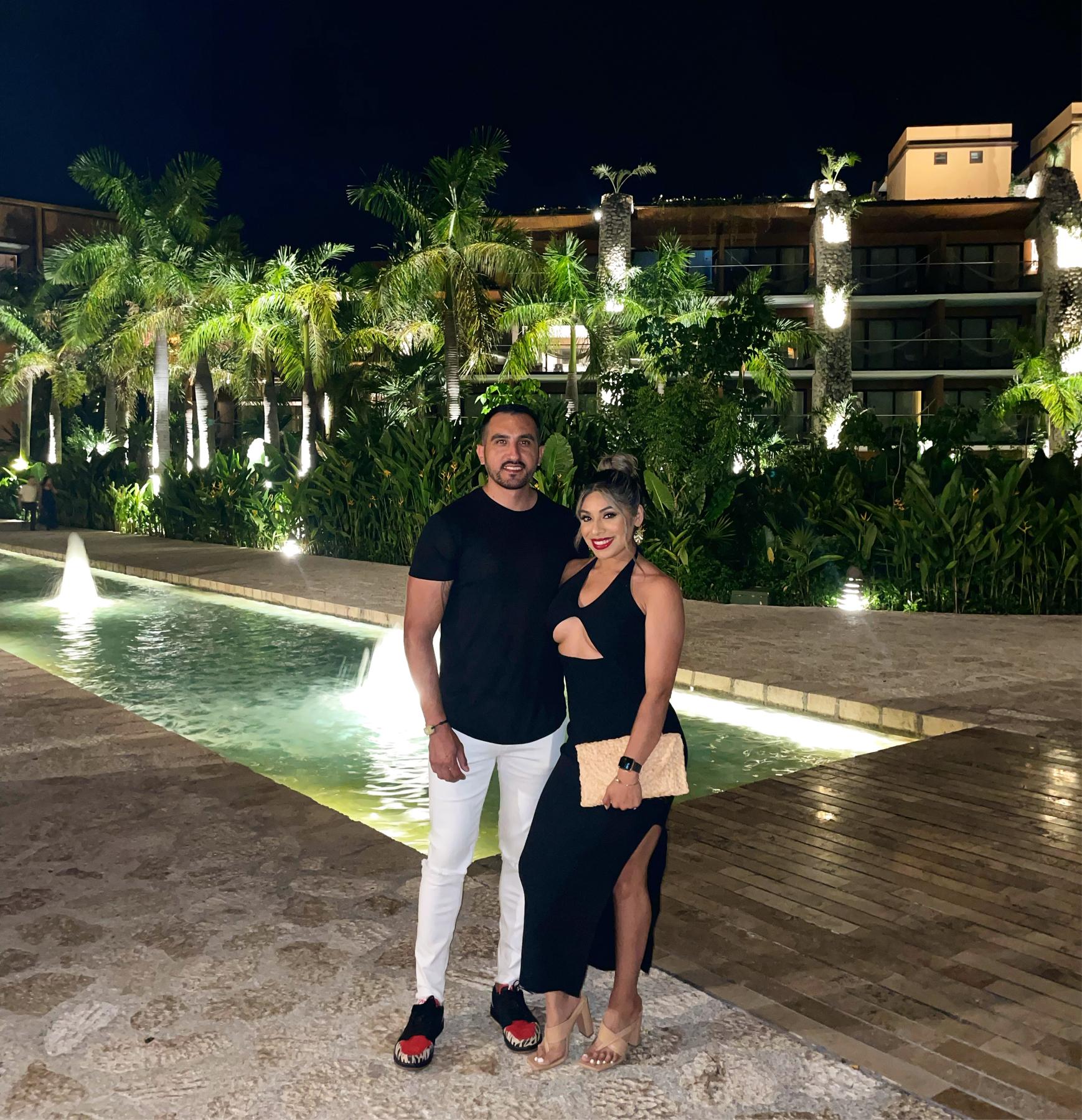 We officially began wedding planning on this trip. Playa del Carmen 🇲🇽💛
