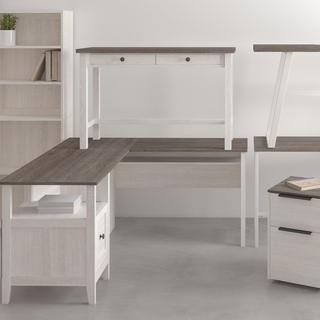 Dorrinson L-Desk with Storage