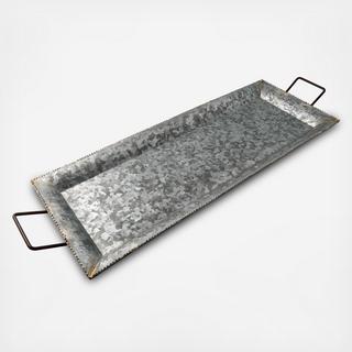 Galvanized Iron Serving Tray