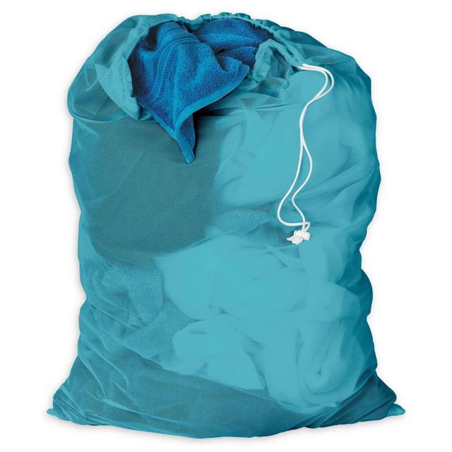 Honey-Can-Do® 2-Pack Mesh Laundry Bag in Ocean Blue