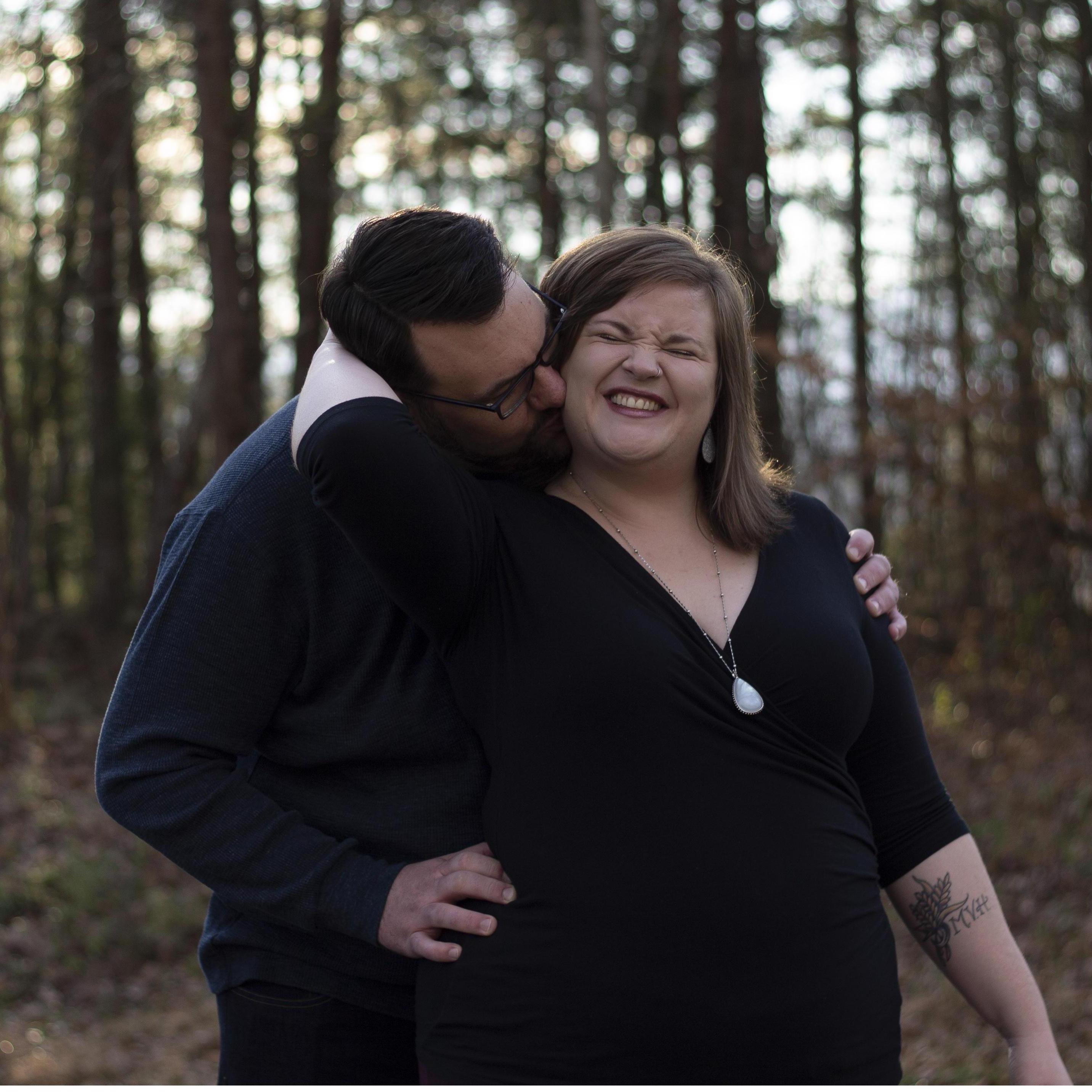 2018: Engagement Photo (candid)