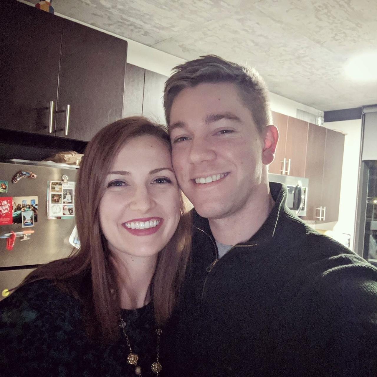 Celebrating New Years together in Chicago