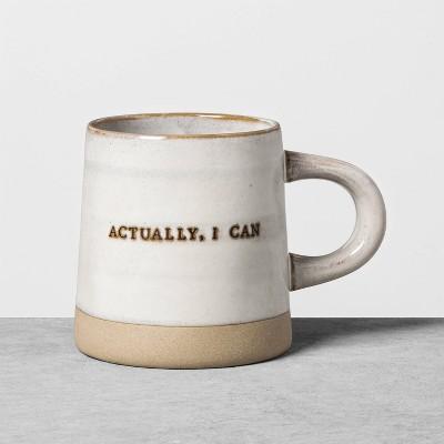 'Actually I Can' Stoneware Mug - Hearth & Hand™ with Magnolia